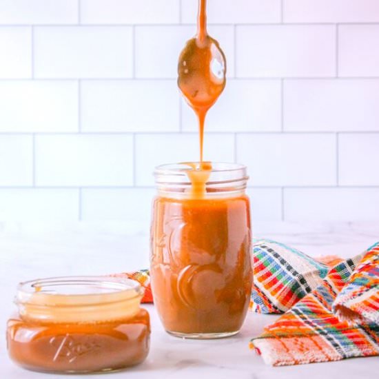 Homemade Salted Caramel Sauce