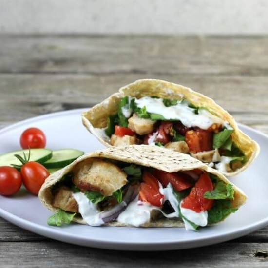 Easy Chicken Pita