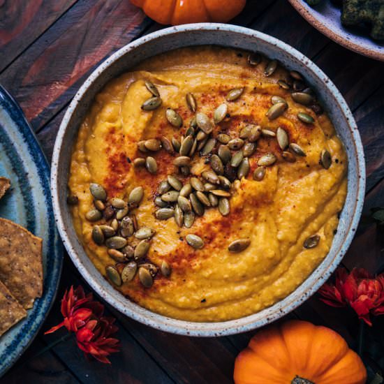 Pumpkin White Bean Dip