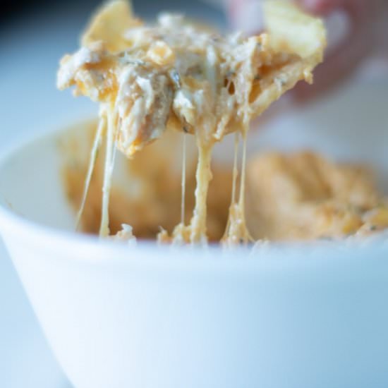 Crock Pot Buffalo Chicken Dip