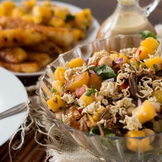 CRUNCHY POLYNESIAN PORK SALAD