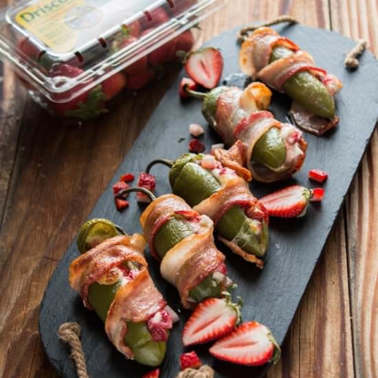 BACON STRAWBERRY STUFFED JALAPENO
