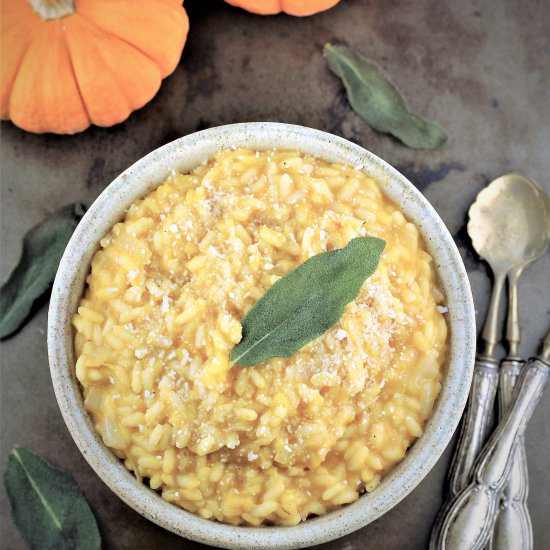 Roasted Pumpkin Risotto