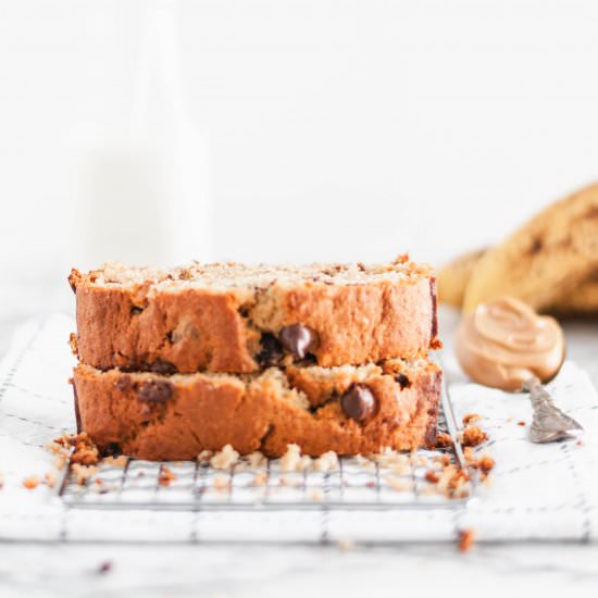 Peanut Butter Banana Bread