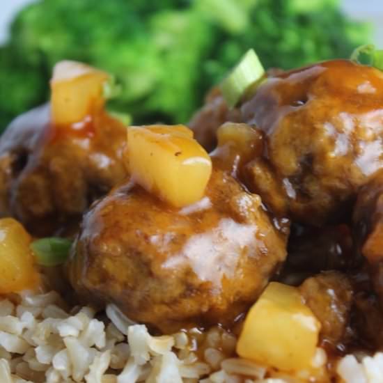 Sweet and Sour Meatballs