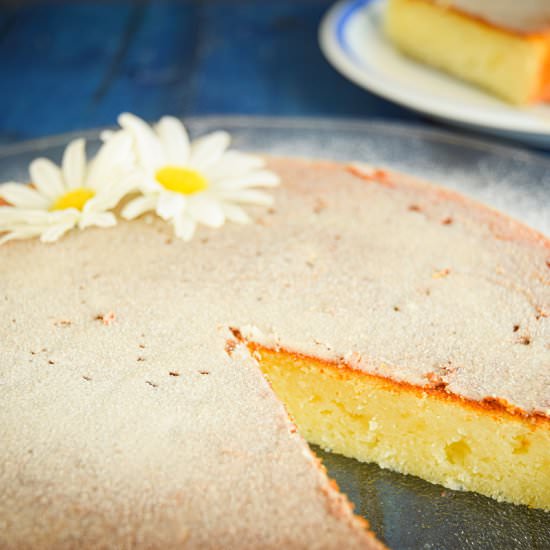 Electric Skillet Yogurt Cake