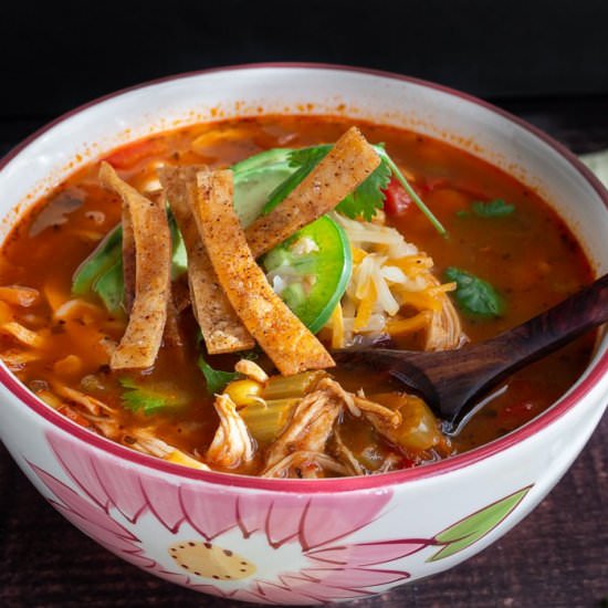 Best Chicken Tortilla Soup