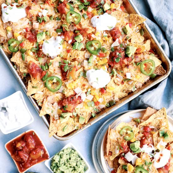 sheet pan nachos