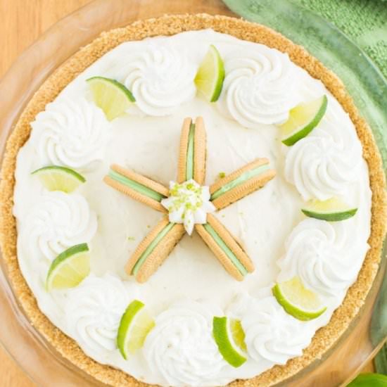 KEY LIME OREO TRUFFLE CREAM PIE