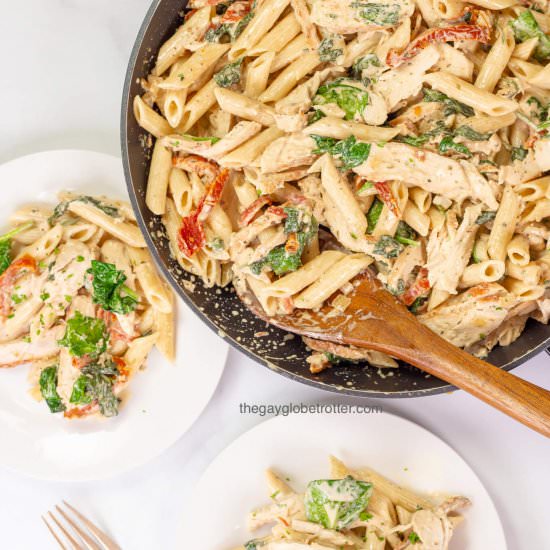 Creamy Tuscan Chicken Pasta