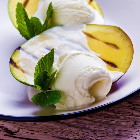 Grilled Mango