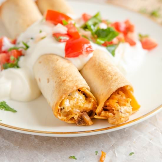 BBQ Pork Taquitos
