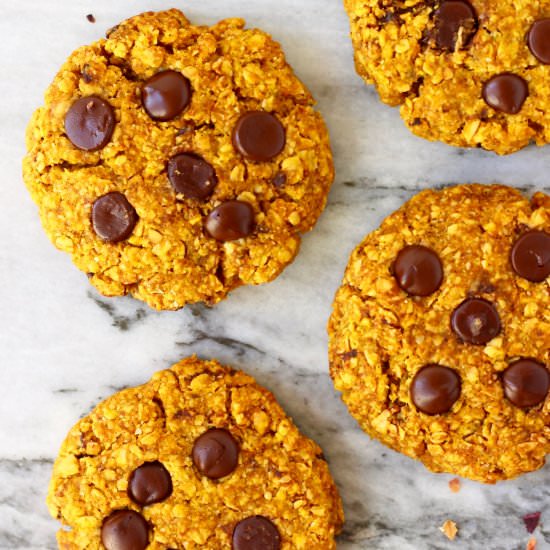 GF Vegan Pumpkin Cookies