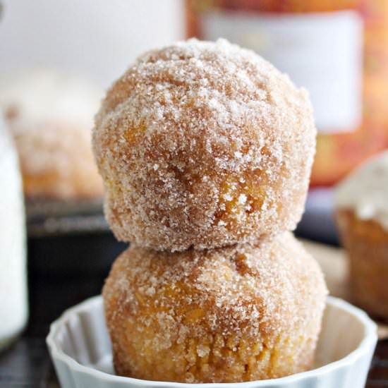 Pumpkin Donut Muffins