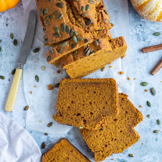 Vegan Pumpkin Bread