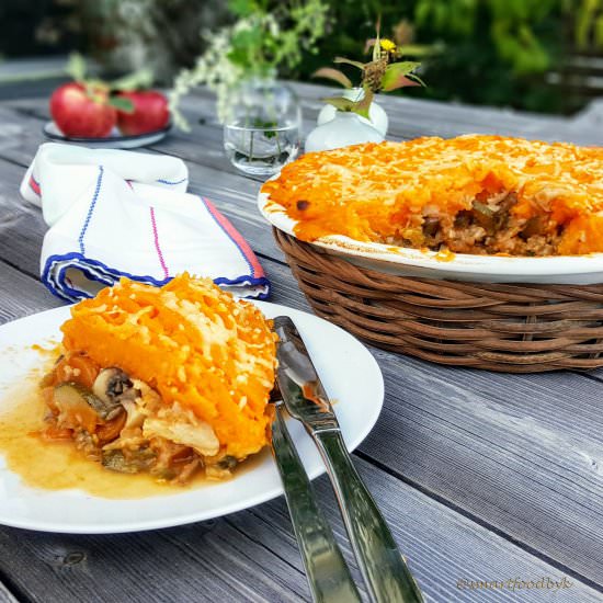 Delicious veggie Shepherd’s pie