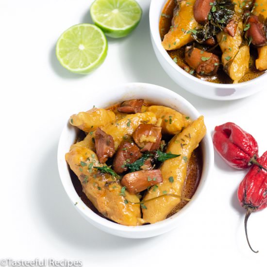 West Indian Conch and Dumpling