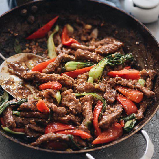 Ginger Beef Stir Fry