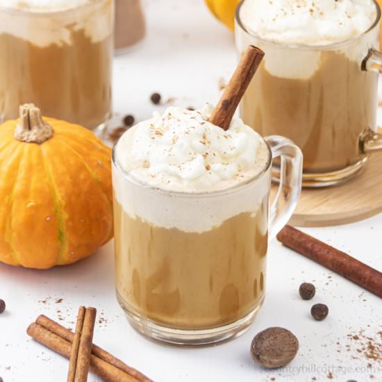 Vegan Keto Pumpkin Spice Latte