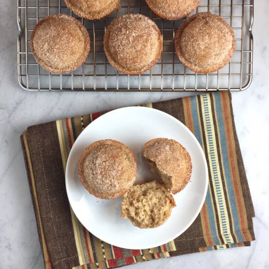 Apple Cider Doughnut Muffins