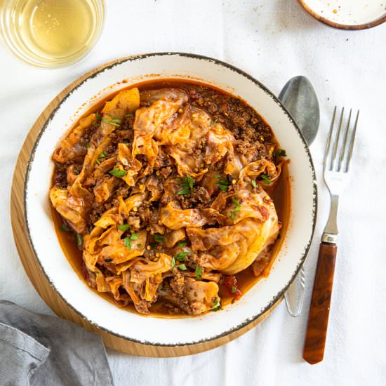 Ground Beef Cabbage Stew
