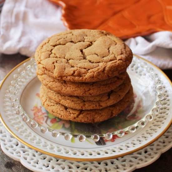 Small Batch Ginger Cookies