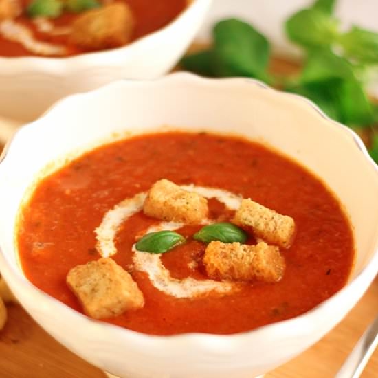 Roasted tomato soup