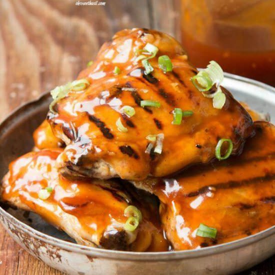 GRILLED SWEET AND SOUR CHICKEN