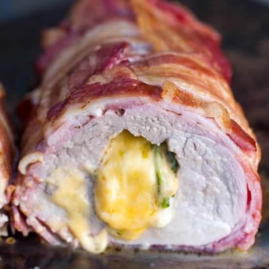 Traeger Stuffed Pork Tenderloin