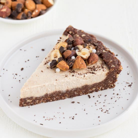 No-Bake Chocolate Almond Cheesecake