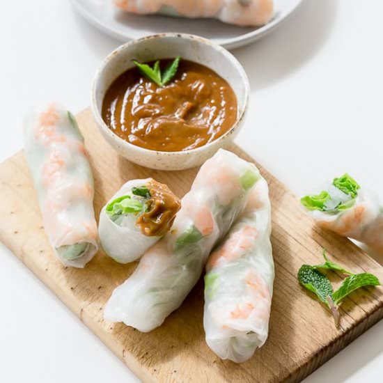 Vietnamese Rice Paper Rolls
