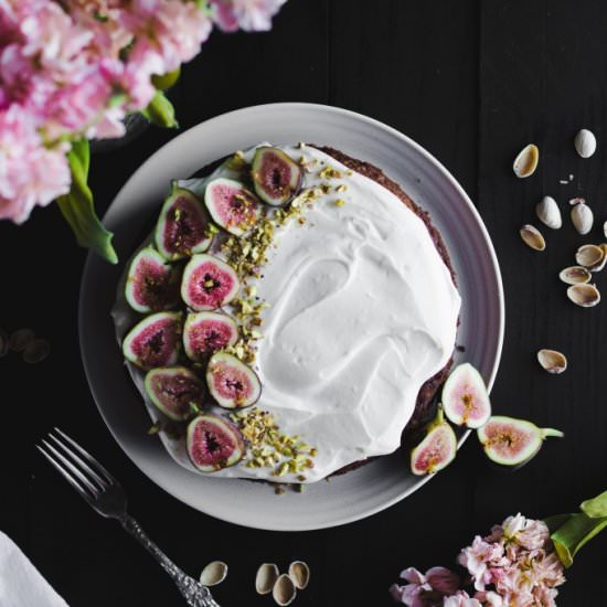 Honey Cake with Figs