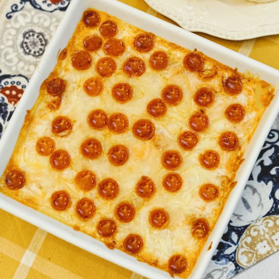 Easy & Delicious Homemade Pizza Dip