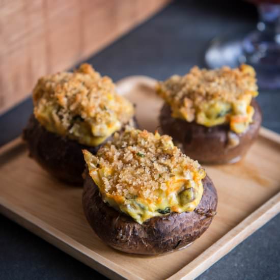 Spinach Artichoke Dip Stuffed Beer