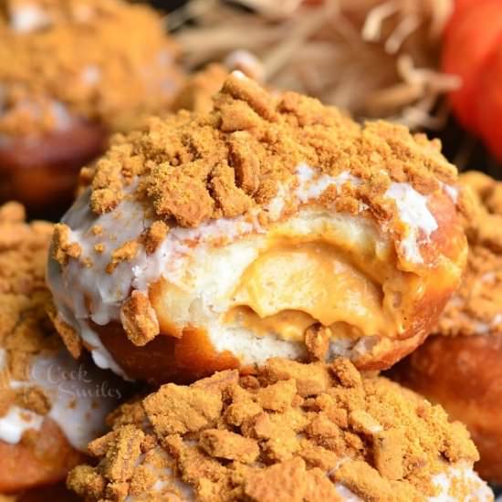 Cheesecake Pumpkin Donuts
