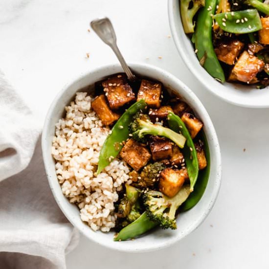 Weeknight Tofu Stir Fry