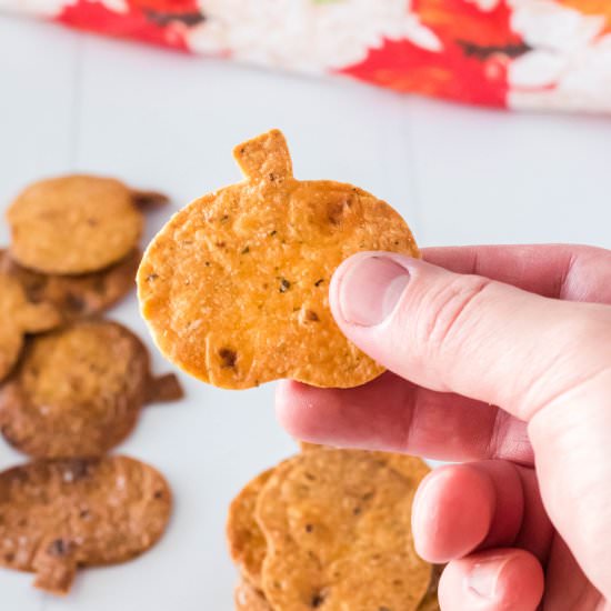 Homemade Pumpkin Tortilla Chips