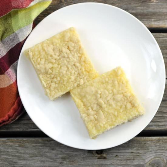 Lemon cream cheese bars