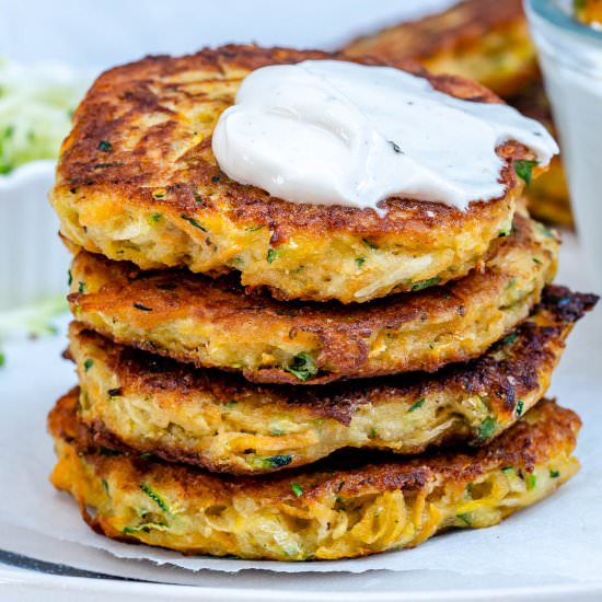 Easy Zucchini Fritters