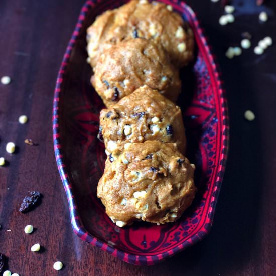 Pumpkin Cranberry Cookies