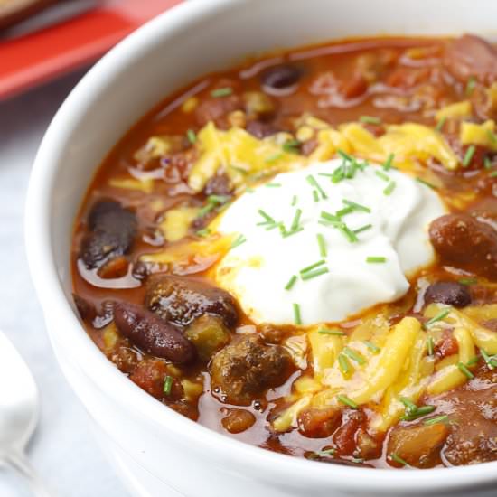 Slow Cooker Chili