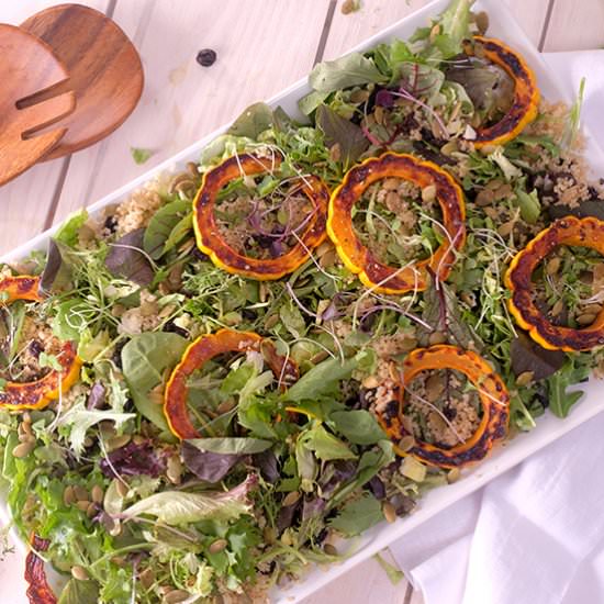 Delicata Squash and Quinoa Salad