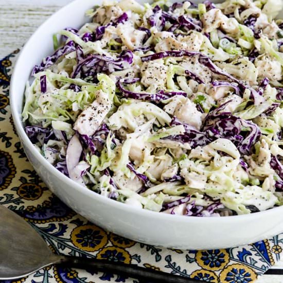 Low-Carb Chicken Cabbage Salad