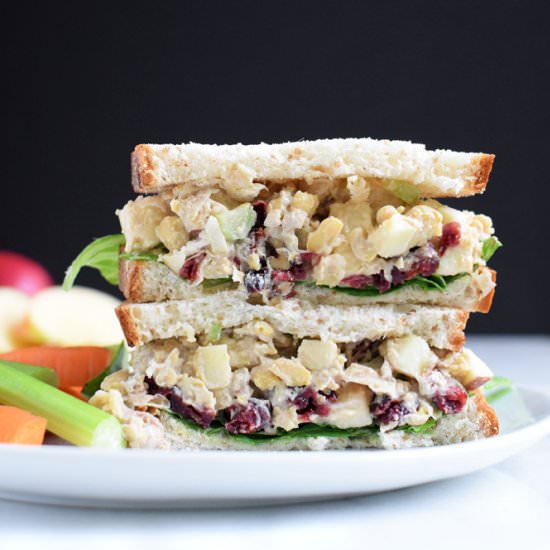 Vegan Chickpea Salad Sandwich
