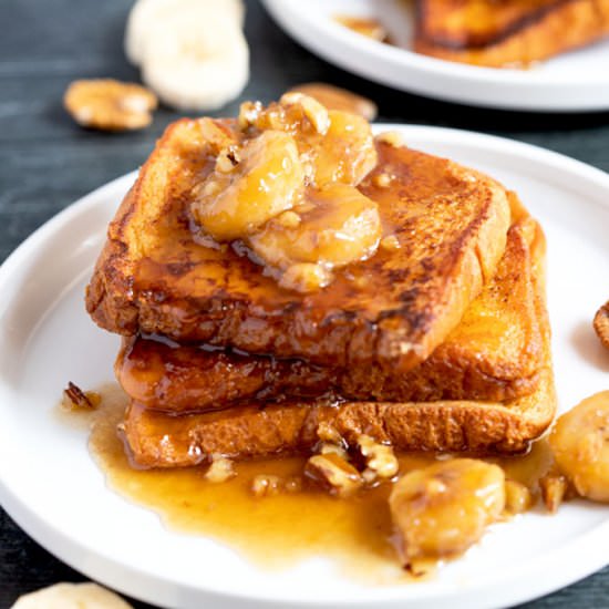 Bananas Foster French Toast