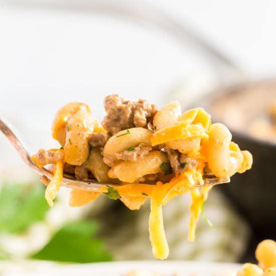 Homemade “Hamburger Helper”