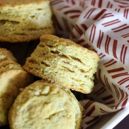 Yellow Curry Biscuits