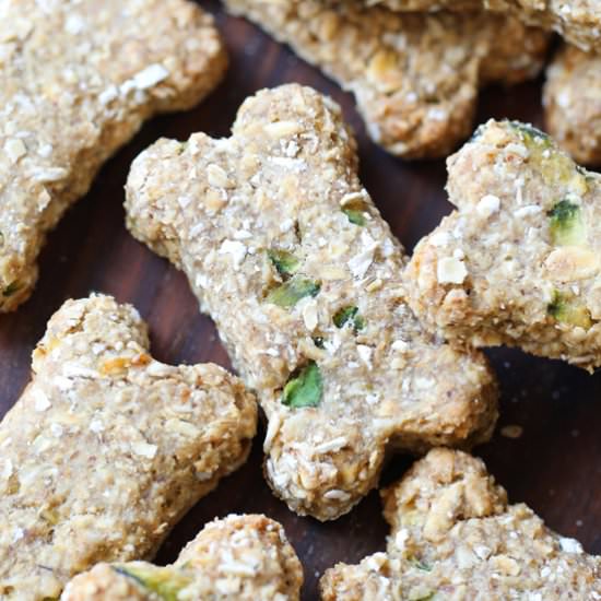 Banana Bread Dog Treats