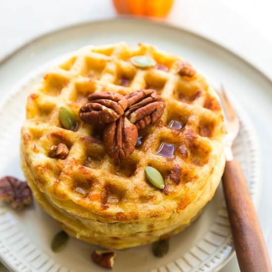 Keto Pumpkin Chaffles