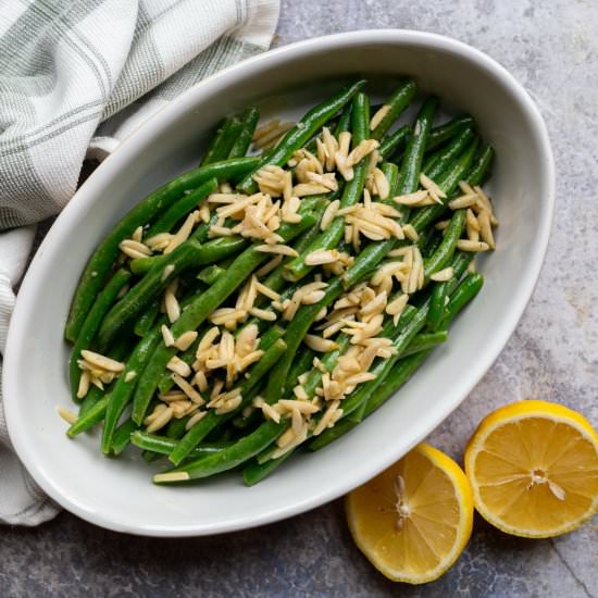Green Bean’s Almondine